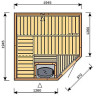 Сауна HARVIA VARIANT S1010 термоосина S1010T